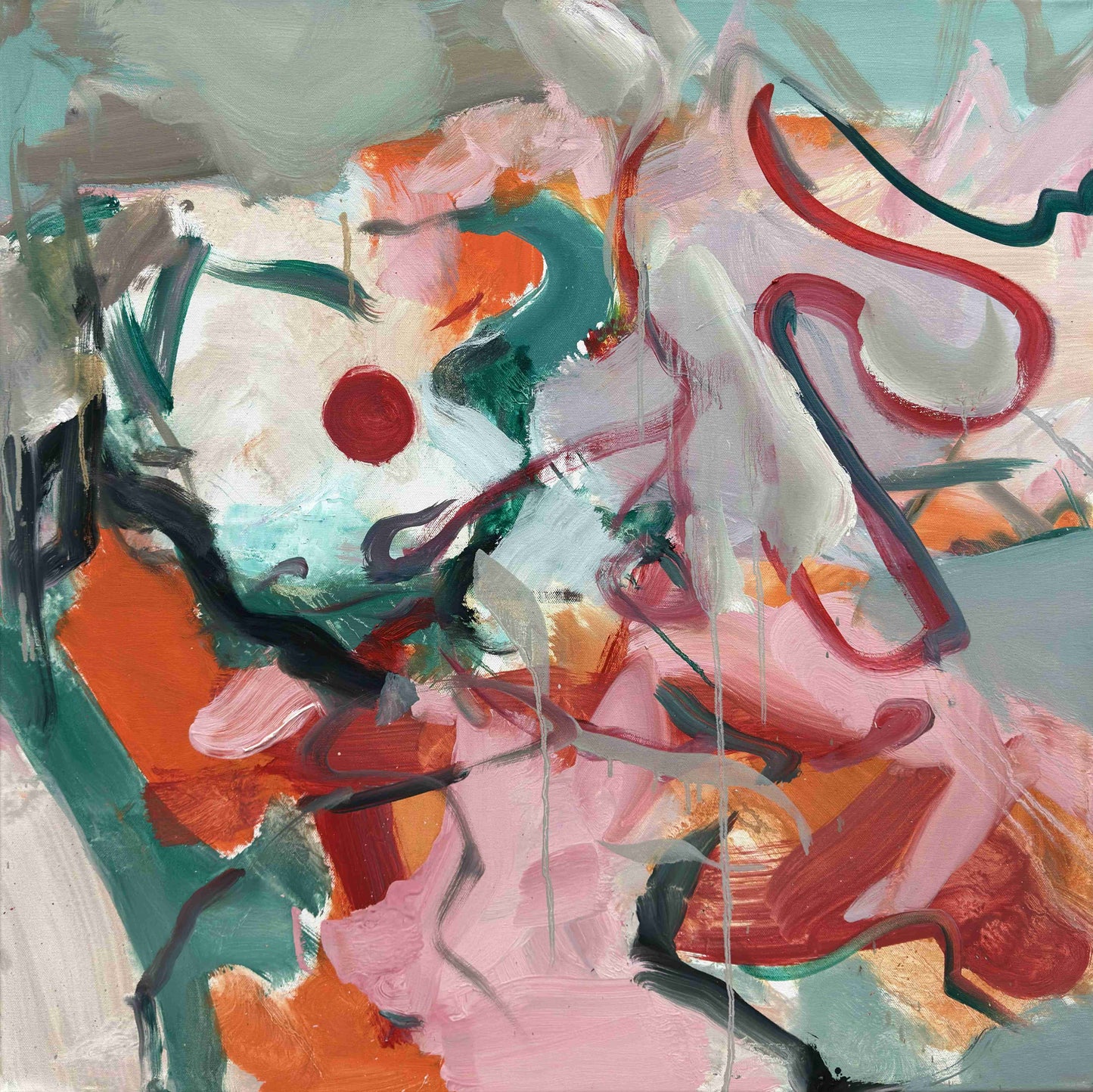 Vytautas Dubauskas | Be pavadinimo, 2026 | Drobė, aliejus, 80x80