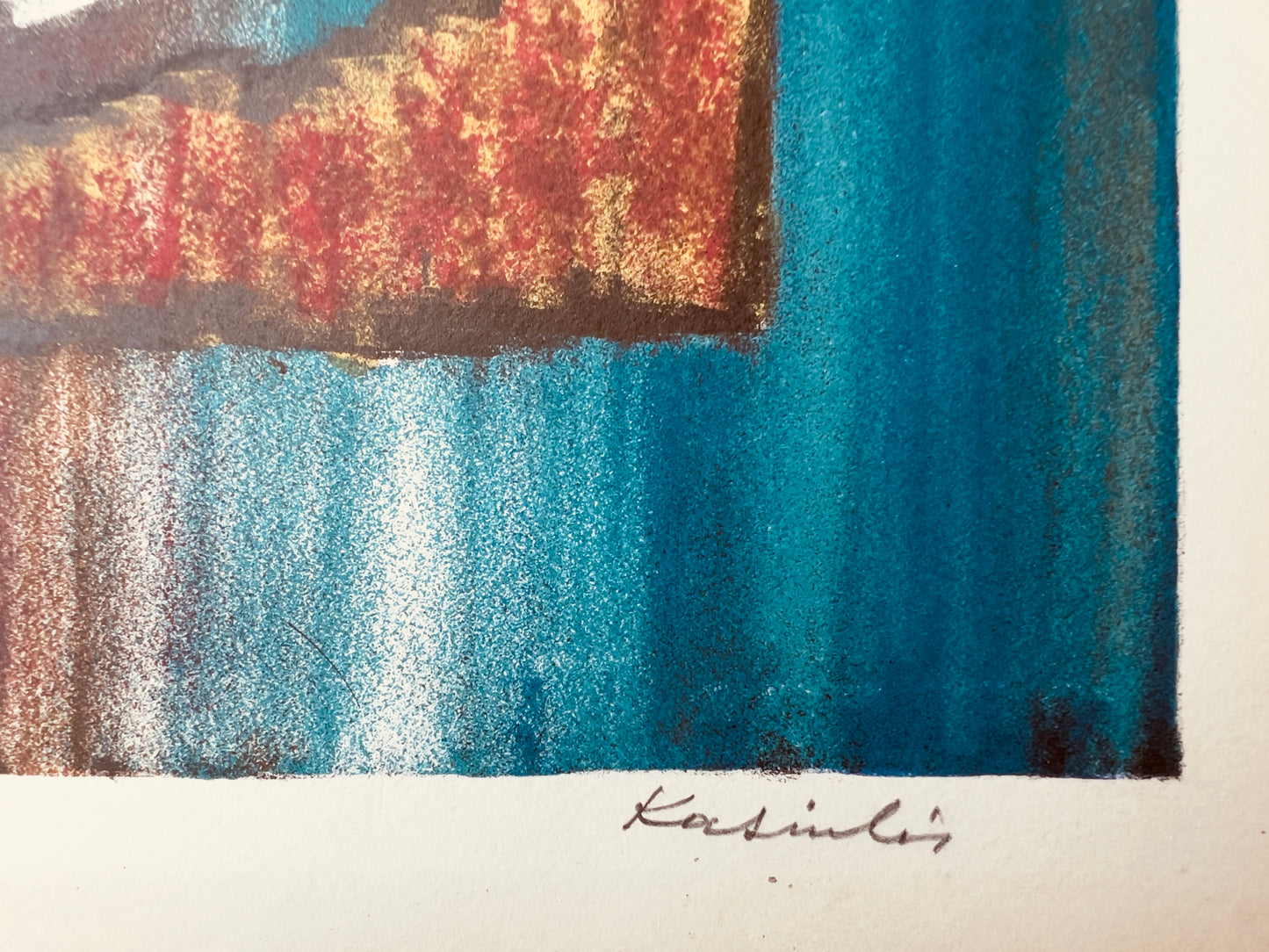 Vytautas Kasiulis | Sūnus paklydėlis, XX a. 7 deš. | Litografija, 61,5x47 (74x59)