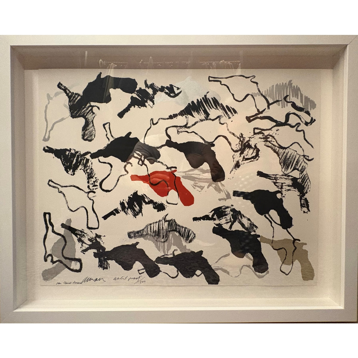 Arman (France / USA) | Boom-Boom, 1966 | Screenprint in colors, paper, 42x54 (53x66)
