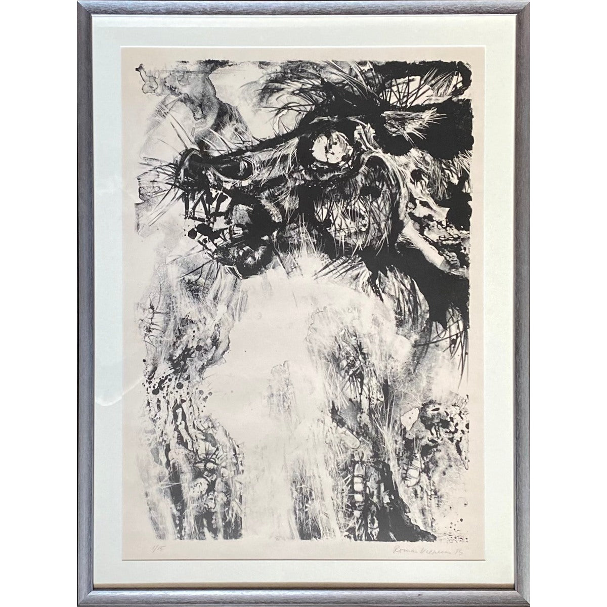 Romas Viesulas | Horse, 1959 | Lithograph, 1/15, 84x60 (98x70)