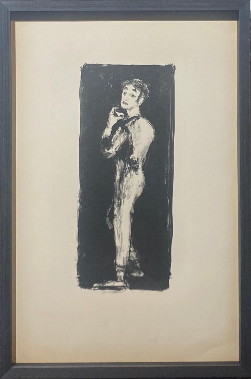 Arbit Blatas | Mime Marcel Marceau, 1960 | Lithograph, 32x14 (52x35)