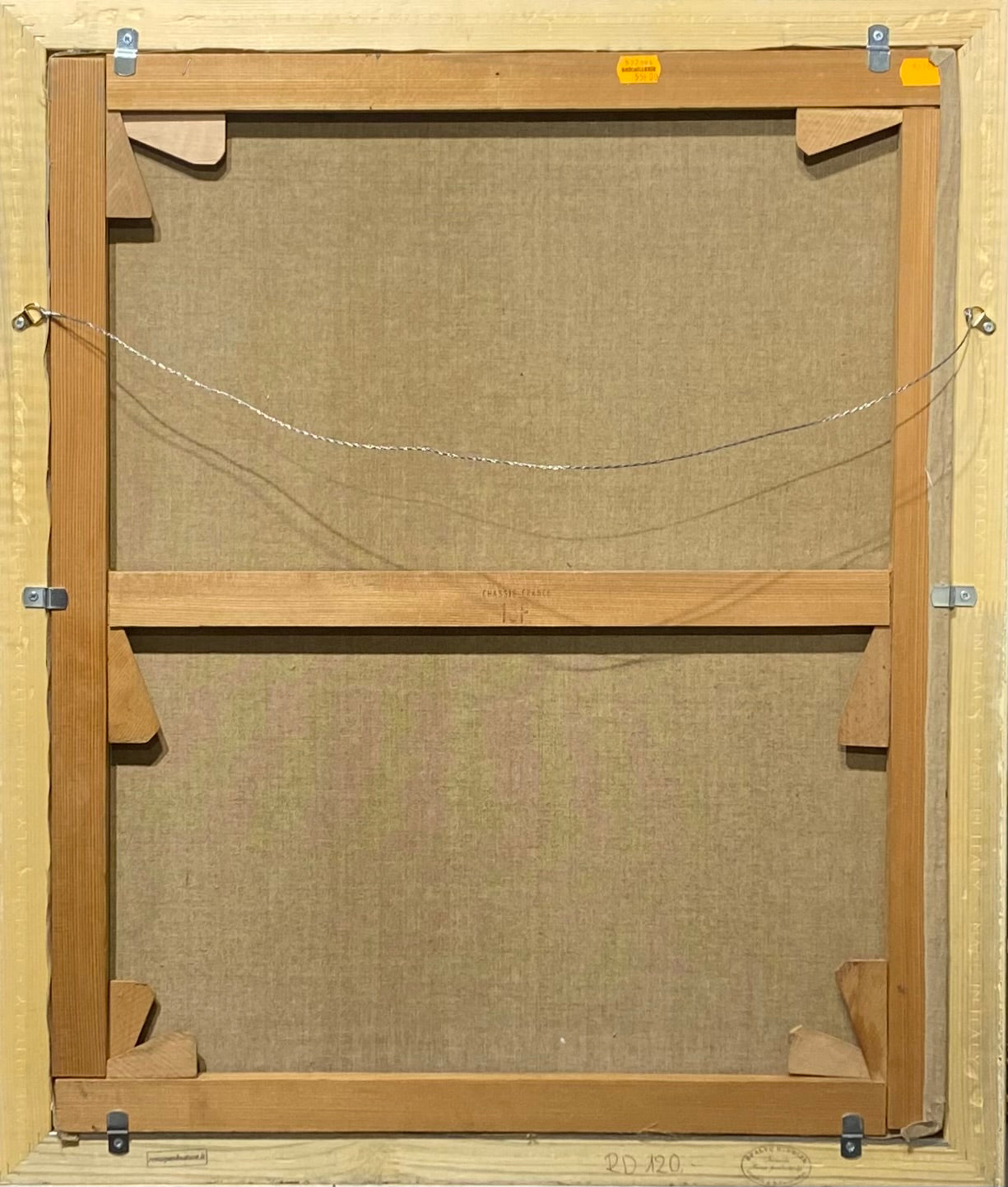 Vytautas Kasiulis | Painter in studio | Oil on canvas, 65x54 (73x62)