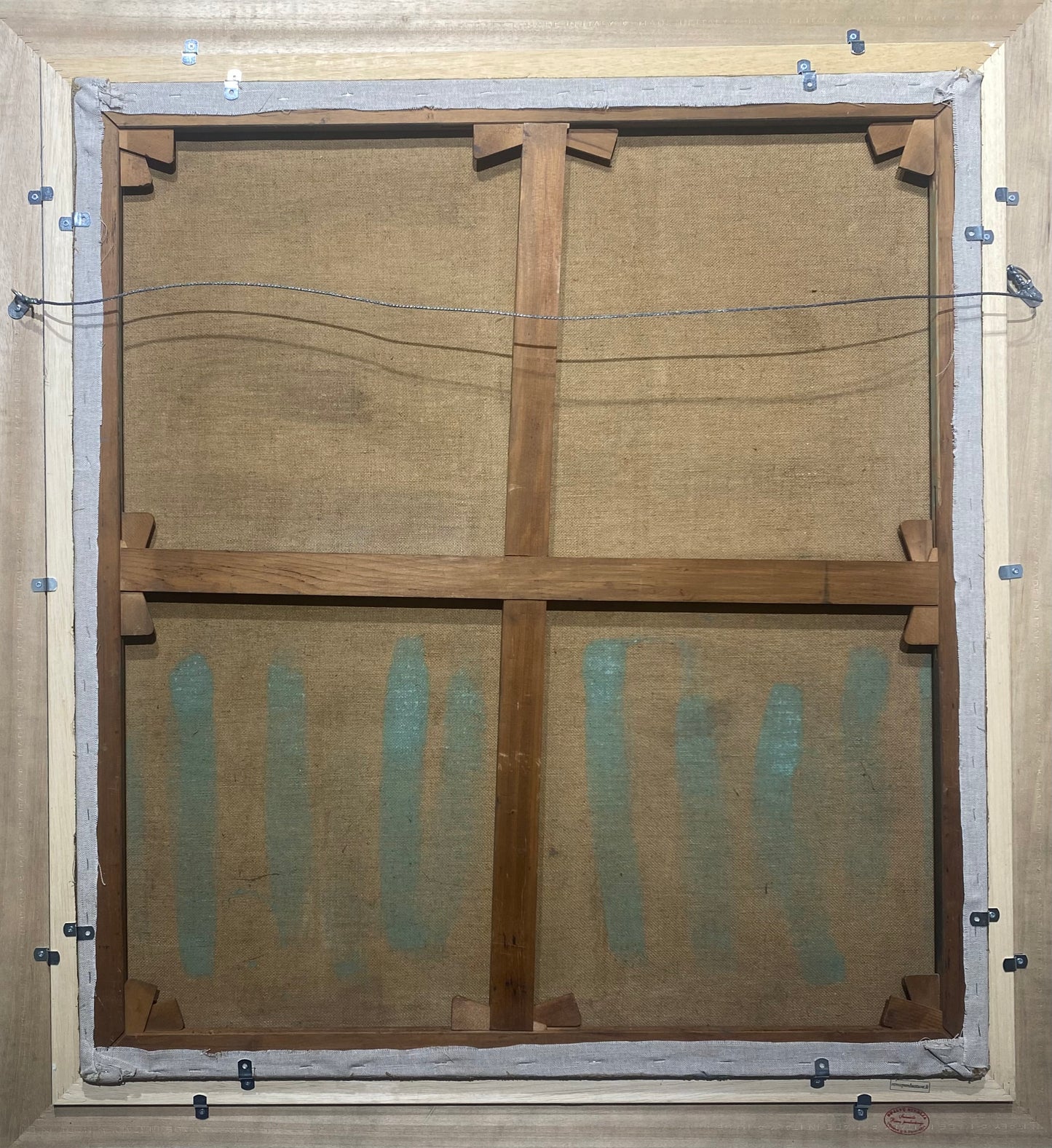 Jonas Rimša | Andų dvasia | Aliejus, drobė, 93x84,5 (112x103)