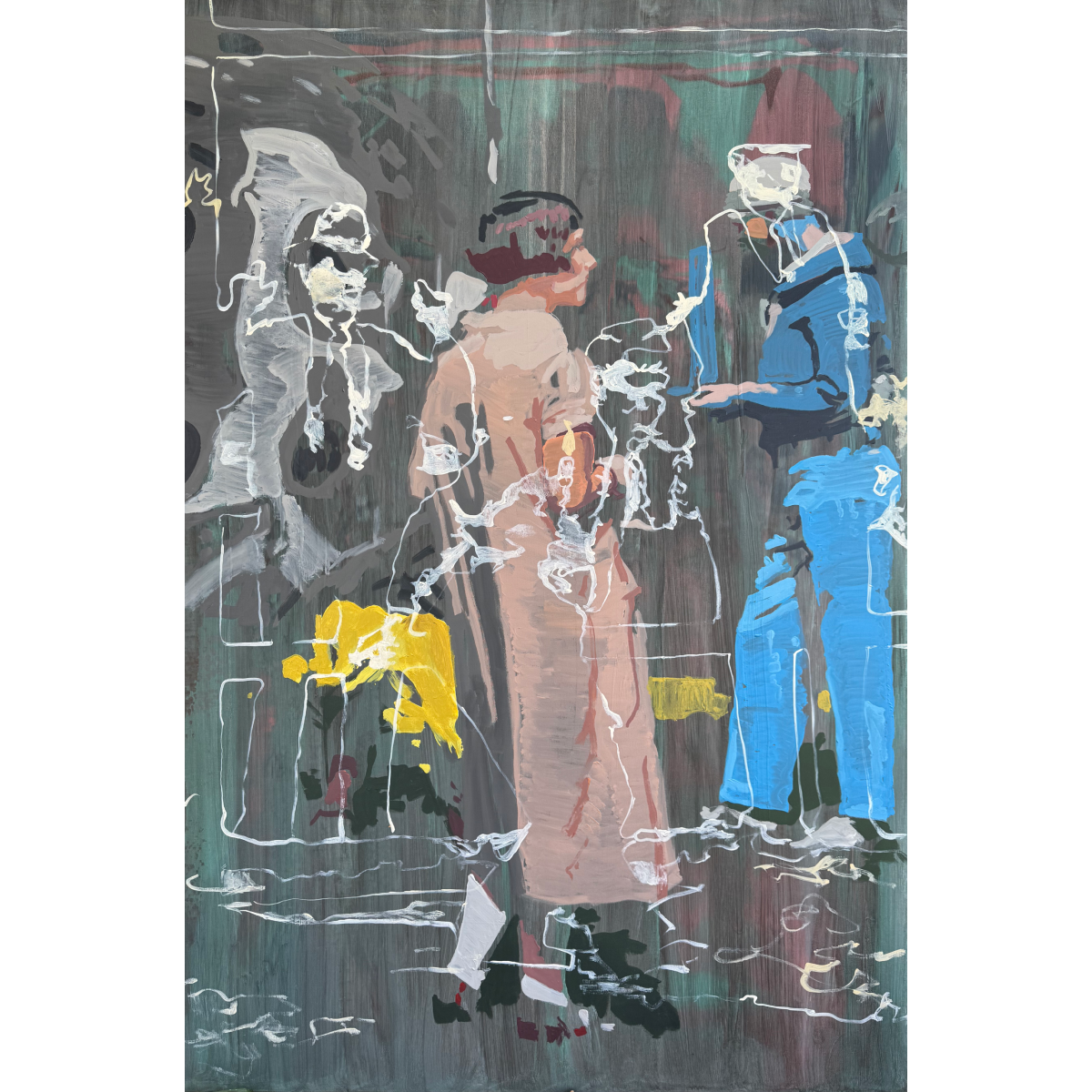 Linas Kaziulionis | Sfera, 2025 | Drobė, akrilas, 150x100