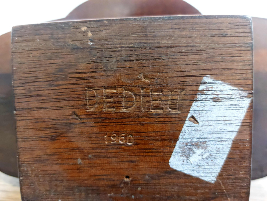 Pierre Dedieu (1928-2013, Prancūzija) | Sluoksniai (biustas), 1960 | Medis, 34x24.5x16