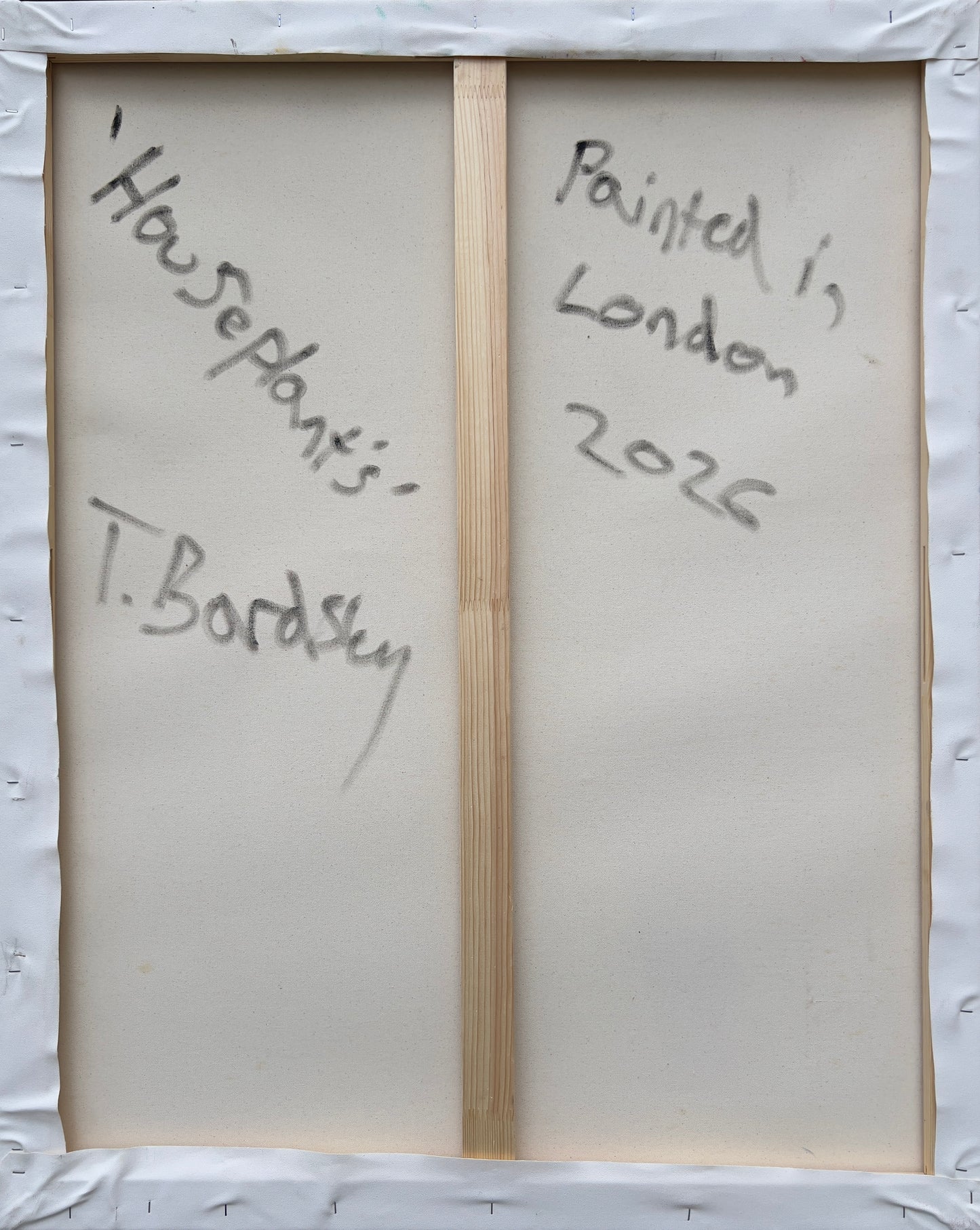 Theo Bardsley | Houseplant's, 2026 | Oil and oil stick on canvas, 102 x 81.5 cm