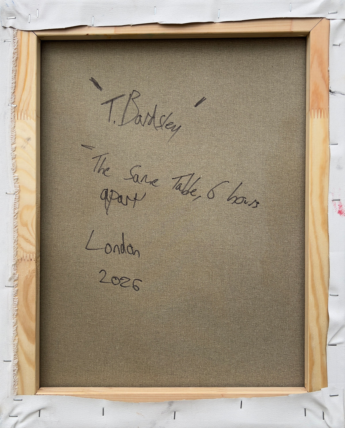 Theo Bardsley | 6 Hours Later (liet. Po 6 valandų), 2026 | Drobė, aliejus, 51 x 41 cm