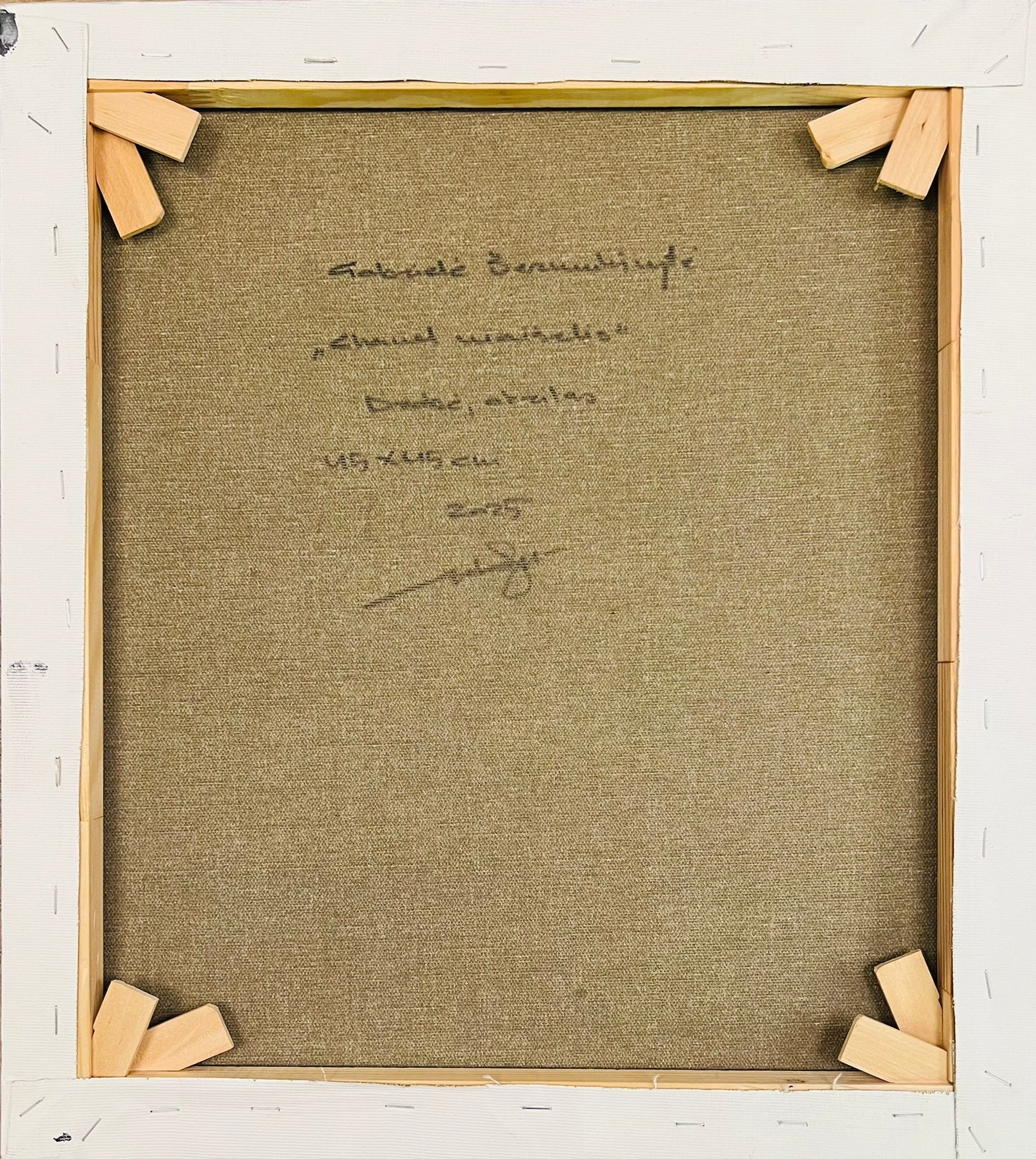 Gabrielė Šermukšnytė | Chanel maišelis, 2025 | Acrylic on canvas, 45x45