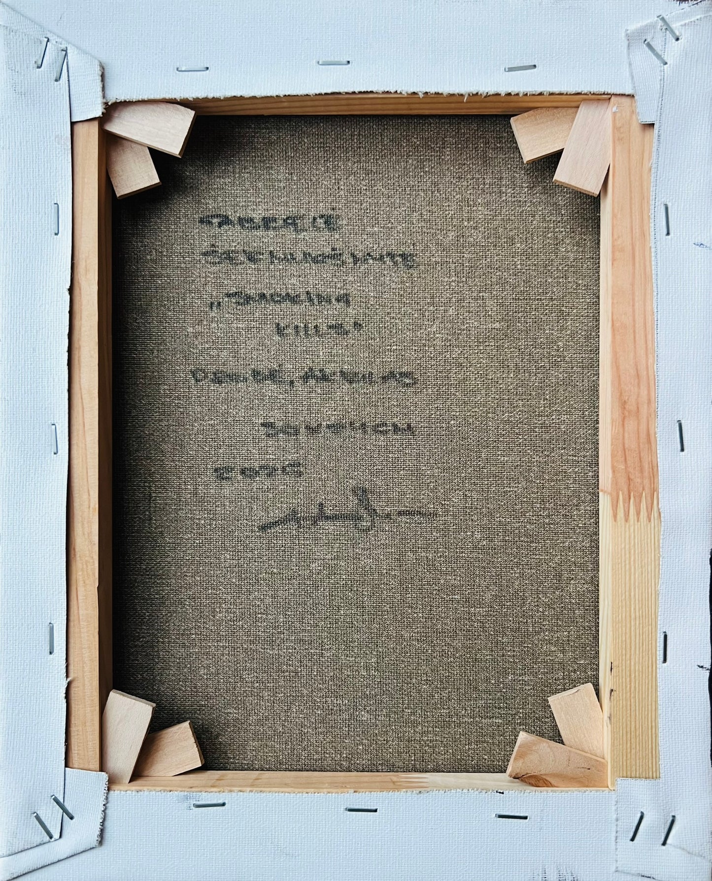 Gabrielė Šermukšnytė | Smoking Kills, 2025 | Drobė, akrilas, 30x24