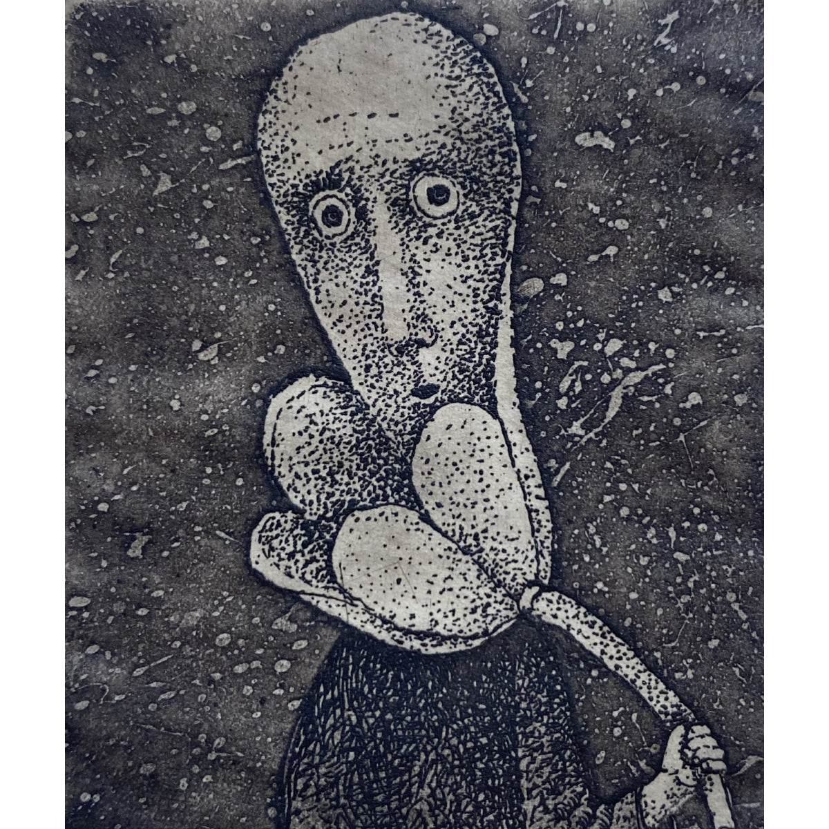 Stasys Eidrigevičius | Ex Libris Froukje van der Zee | Ofort, 14/50, 7.5x5.5