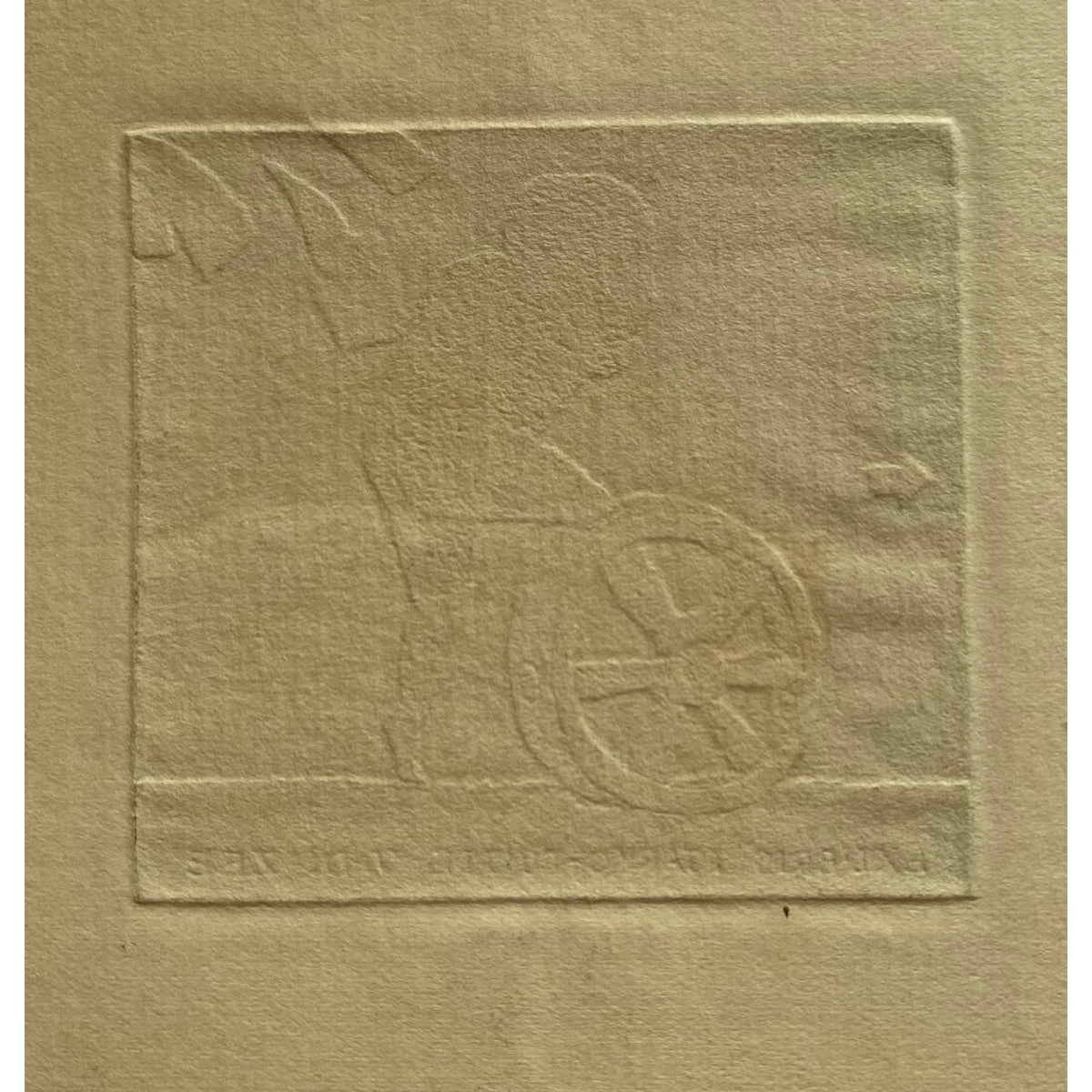 Stasys Eidrigevičius | Ex Libris Tjarko-Tjitte van der Zee | Ofort, 6x6.4