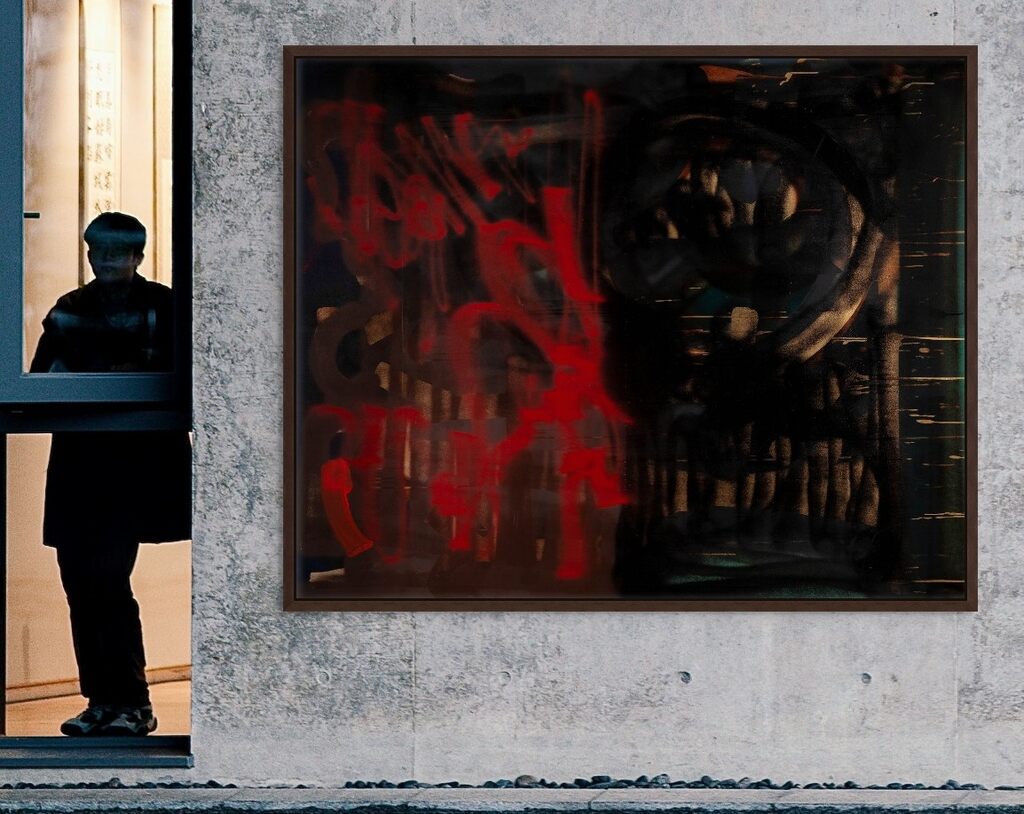 RETNA | Untitled, 2015–2024 | Spray paint and oil on canvas, 153x183