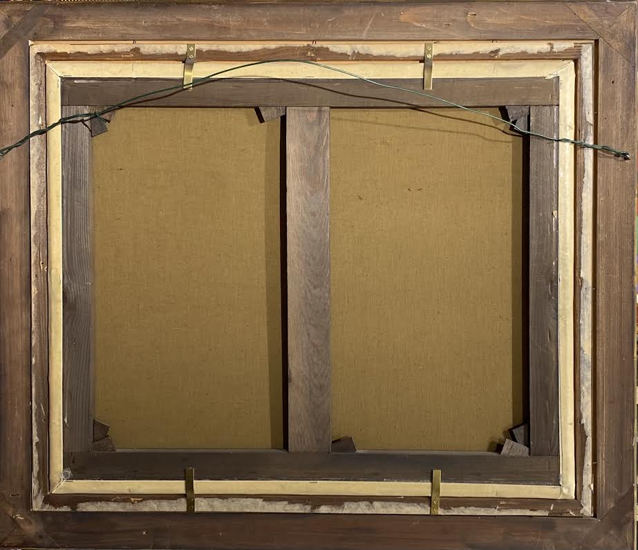 Theo Tobiasse | L'Eglise, St Etienne du Mont / Šv. Stepono bažnyčia ant kalno, 1967 | Aliejus, kartonas, 50,5x61,5 (65x76)