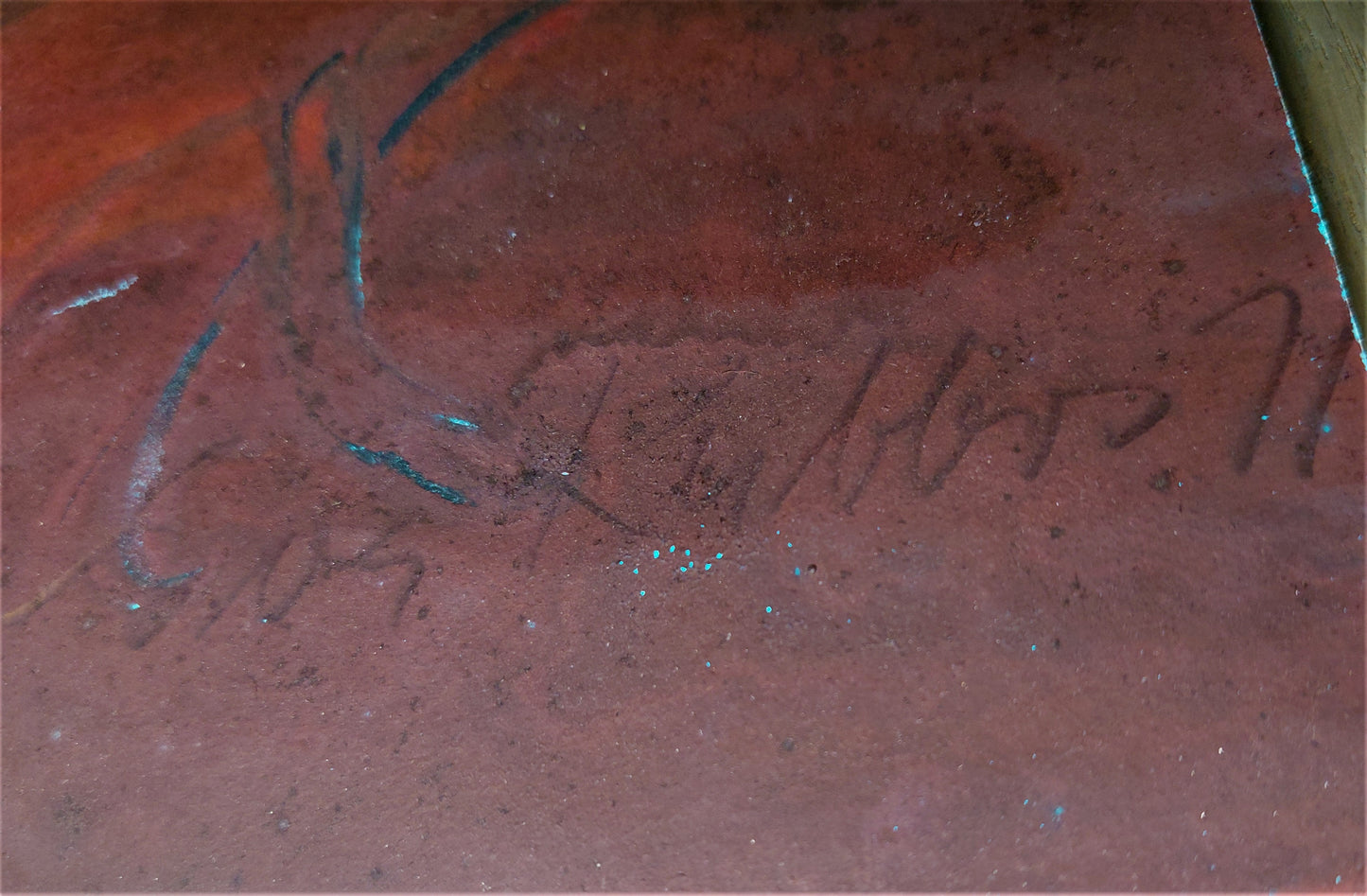 Eva Kubbos | Moods of the Mountains, 1971 | Akvarėlė, popierius, 76x57 (93x73)