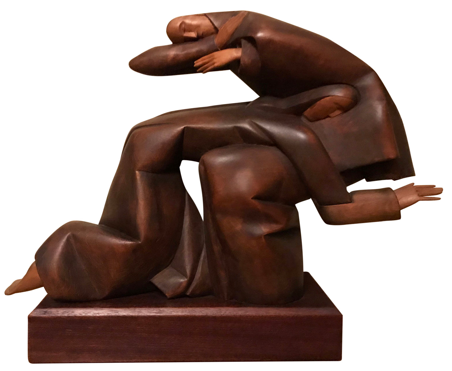 Stanislovas Kuzma | Lamentation, 1973 | Black Alder, 36,5x51x16