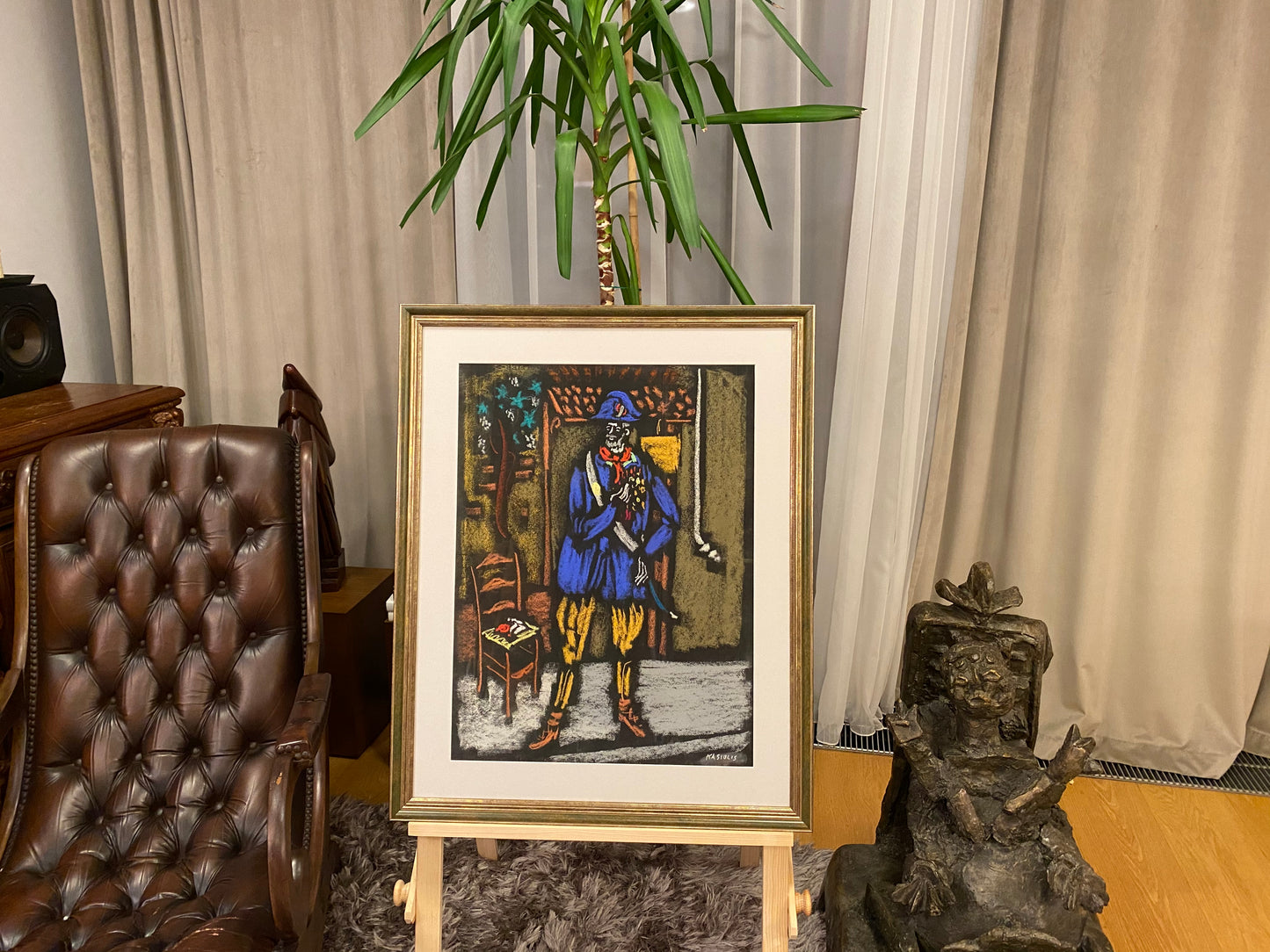 Vytautas Kasiulis | Officer | Pastel, paper, 65x50