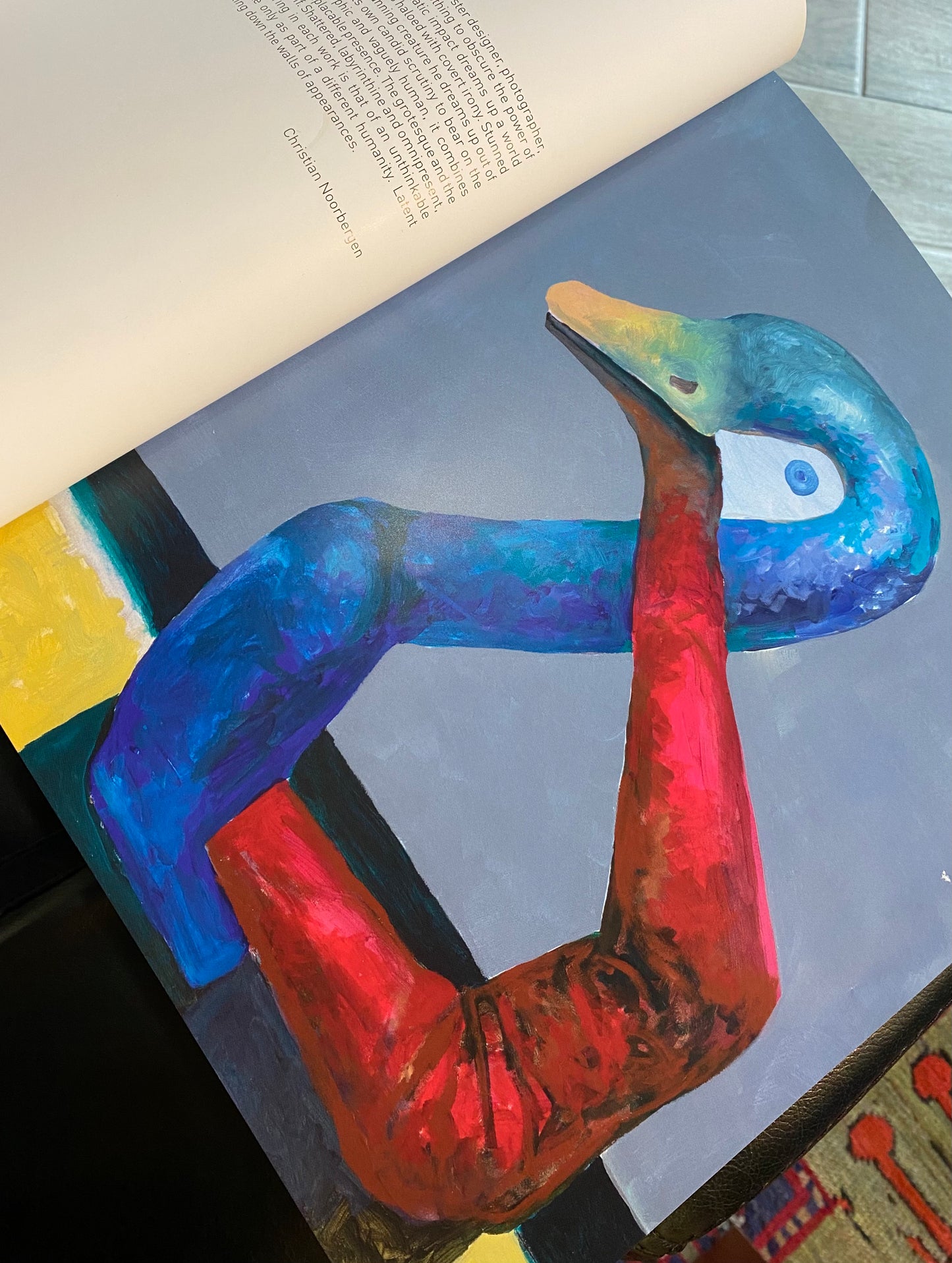 Stasys Eidrigevičius | Birds singing, 2013 | Acrylic on canvas, 100x80