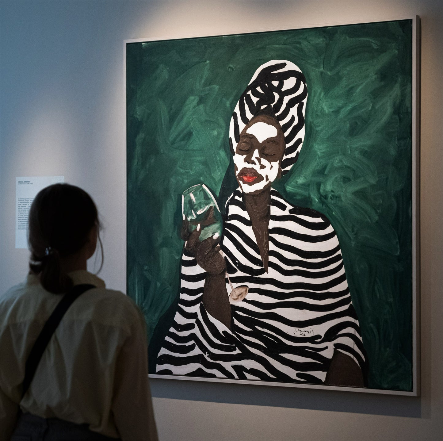 SAMUEL SOWATEY (Ghana) | Comfort Zone, 2022 | Oil, acrylic, canvas, 150 × 140