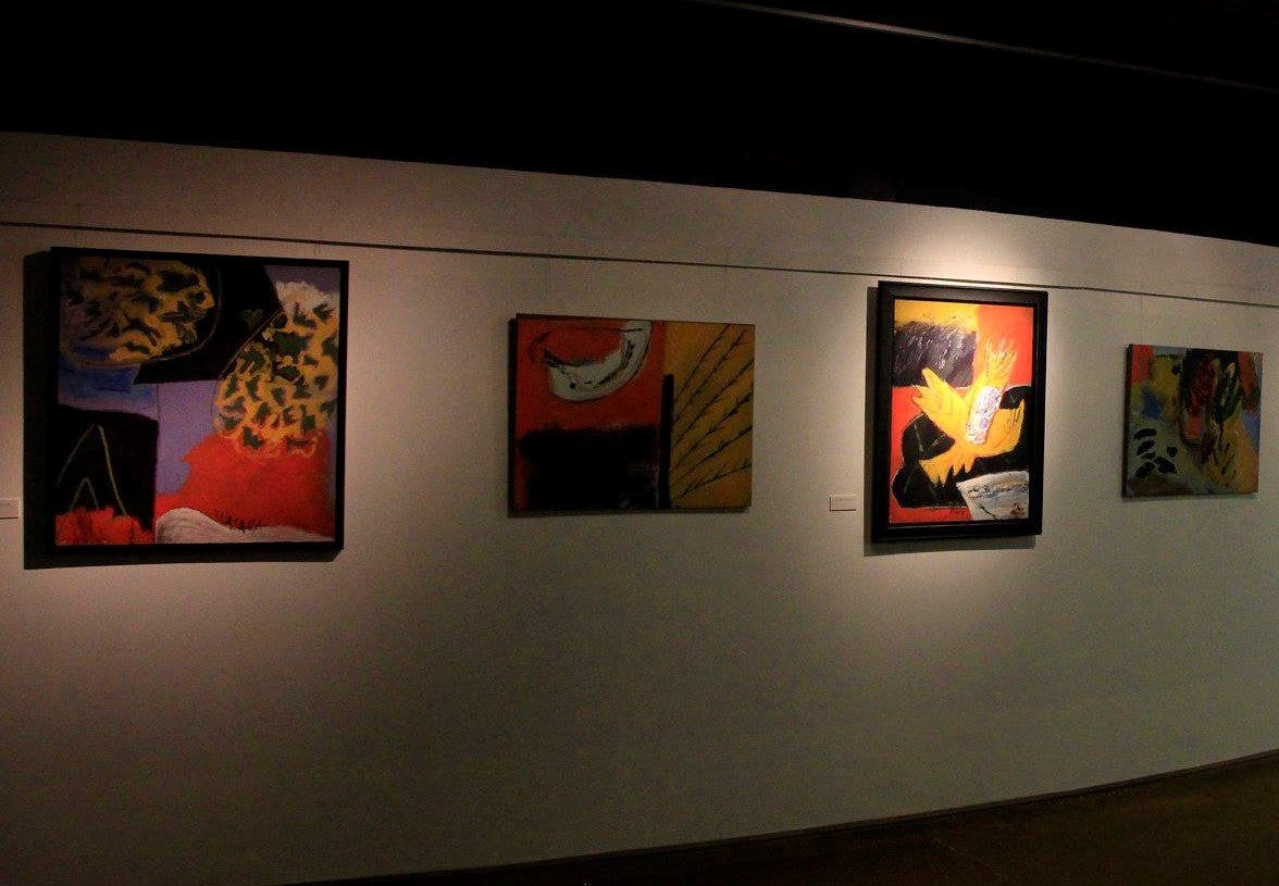 Pranas Gailius | Bird, From the WASAGA series | Oil, paper on canvas, 80x60 (94x74)