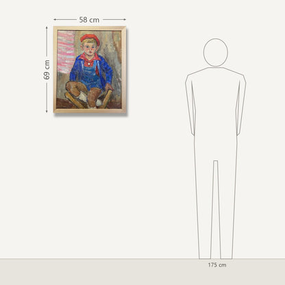 Stasys Jusionis – Boy: dydis šalia 175 cm žmogaus