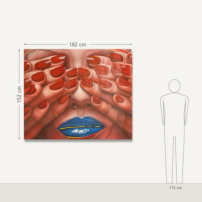 Alic Brock – Don’t Look at Me: dydis šalia 175 cm žmogaus