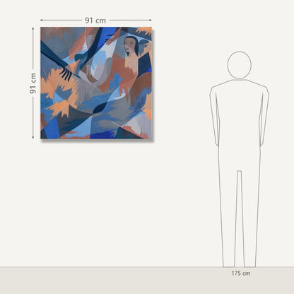 Laura Berger – Inside Life III: dydis šalia 175 cm žmogaus