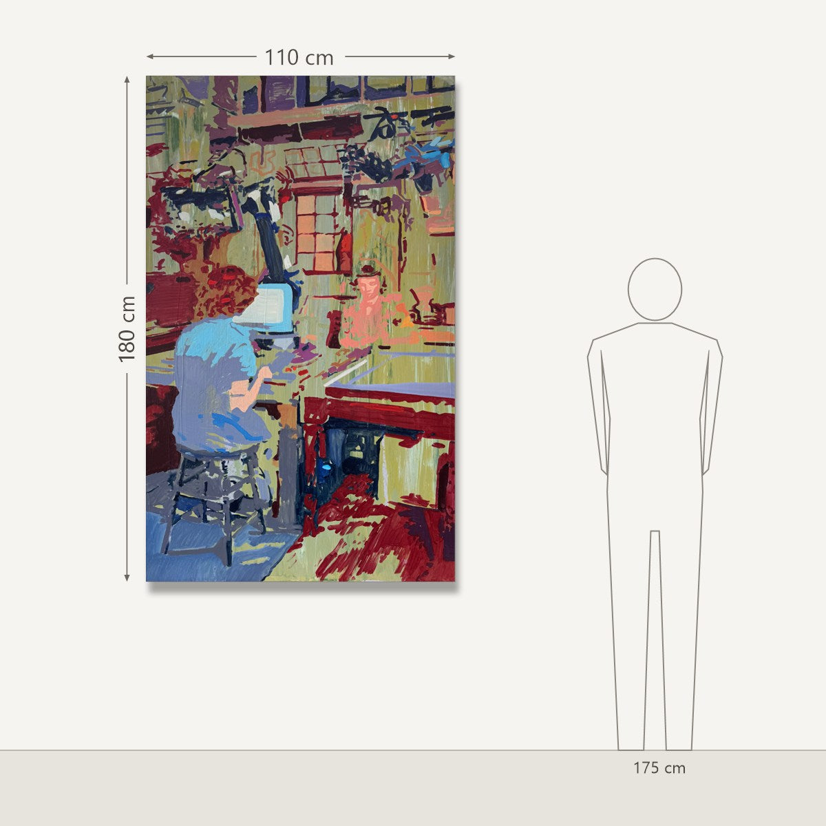 Linas Kaziulionis – Classified Technology: dydis šalia 175 cm žmogaus