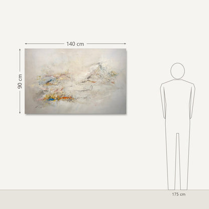 Vytenis Lingys – Dissolved in Silence 1: dydis šalia 175 cm žmogaus
