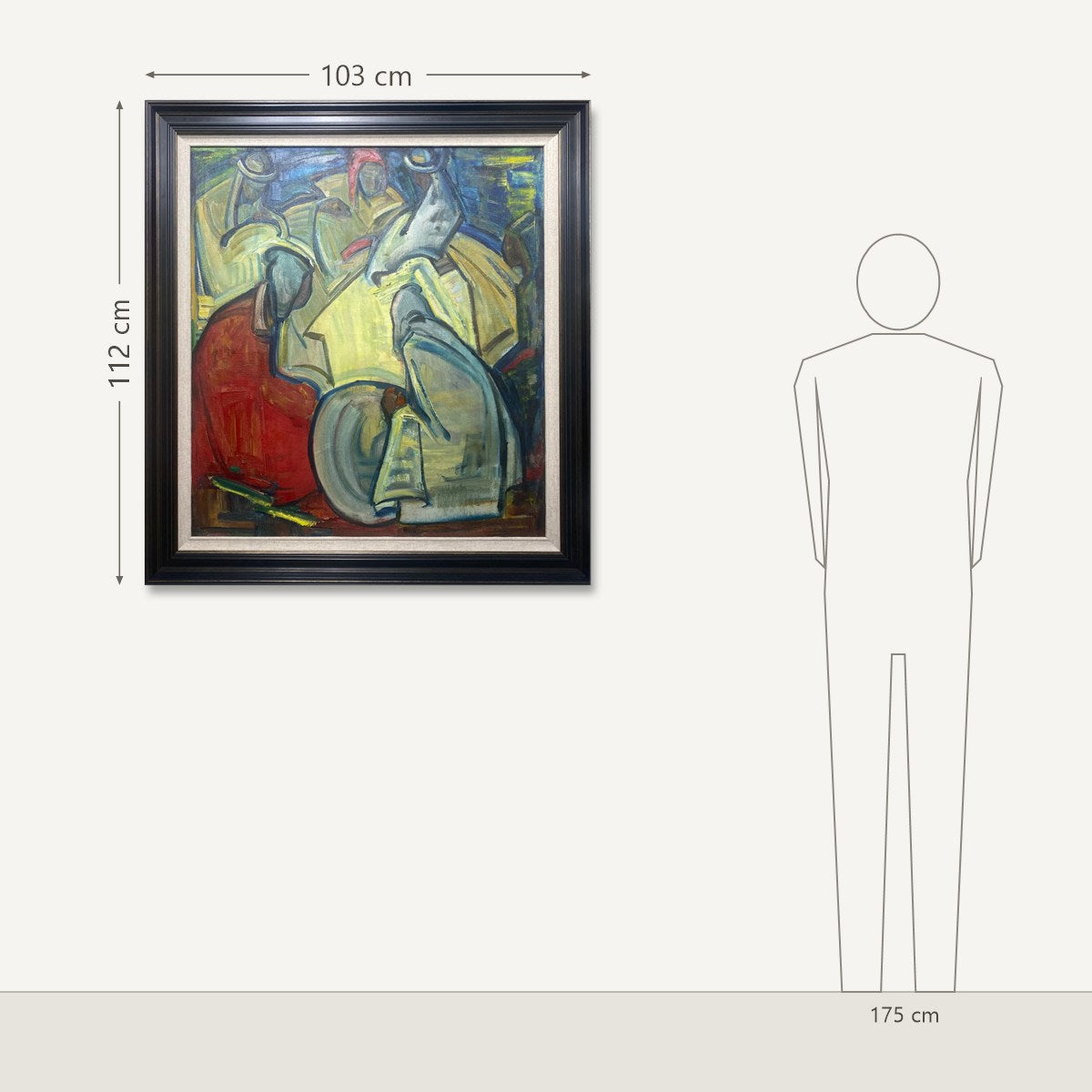 Jonas Rimša – Spirit of the Andes: dydis šalia 175 cm žmogaus