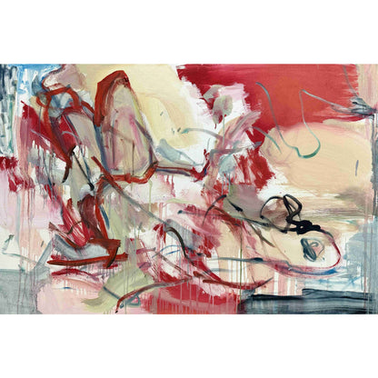 Vytautas Dubauskas | Gulinti figūra, 2026 | Drobė, aliejus, 80x120
