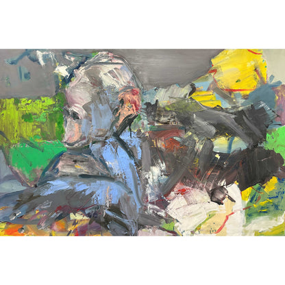 Vytautas Dubauskas | Little monkey, 2026 | Oil on canvas, 80x120