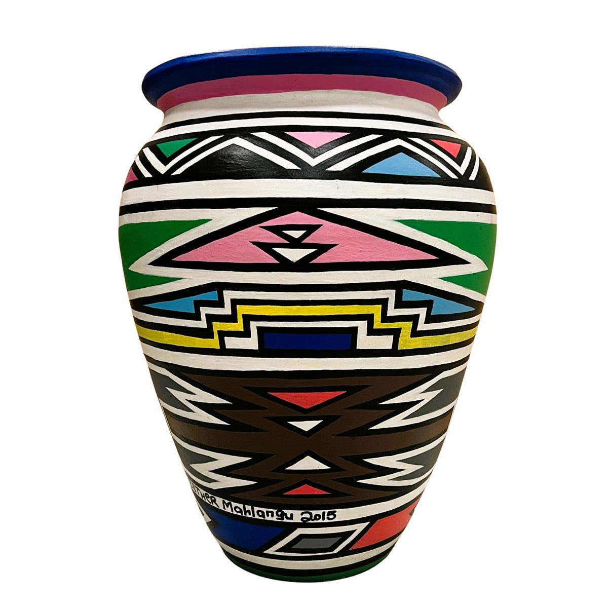 Esther Mahlangu – Ndebele Design, 2015 (view 3)