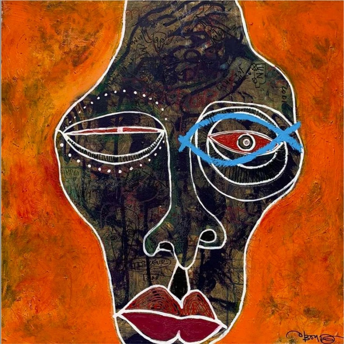 OBOU GBAIS – Bride, 2016 (be rėmo)