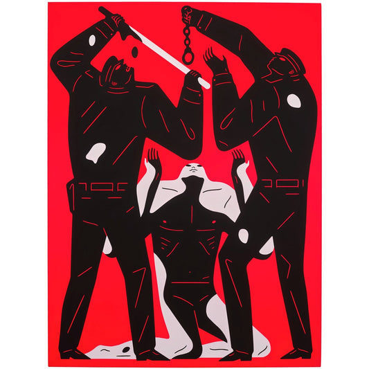 Cleon Peterson, There Is a Law, 2019
