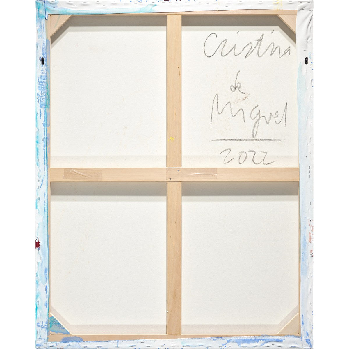 Cristina de Miguel, Baby Man — reverse