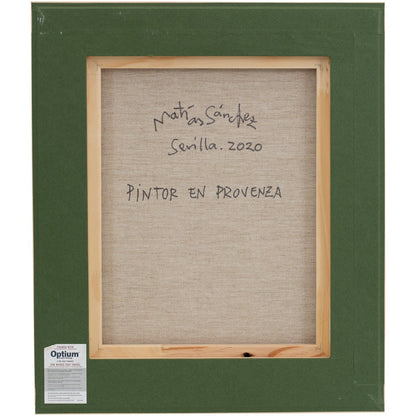 Matías Sánchez, Pintor en Provenza — reverse