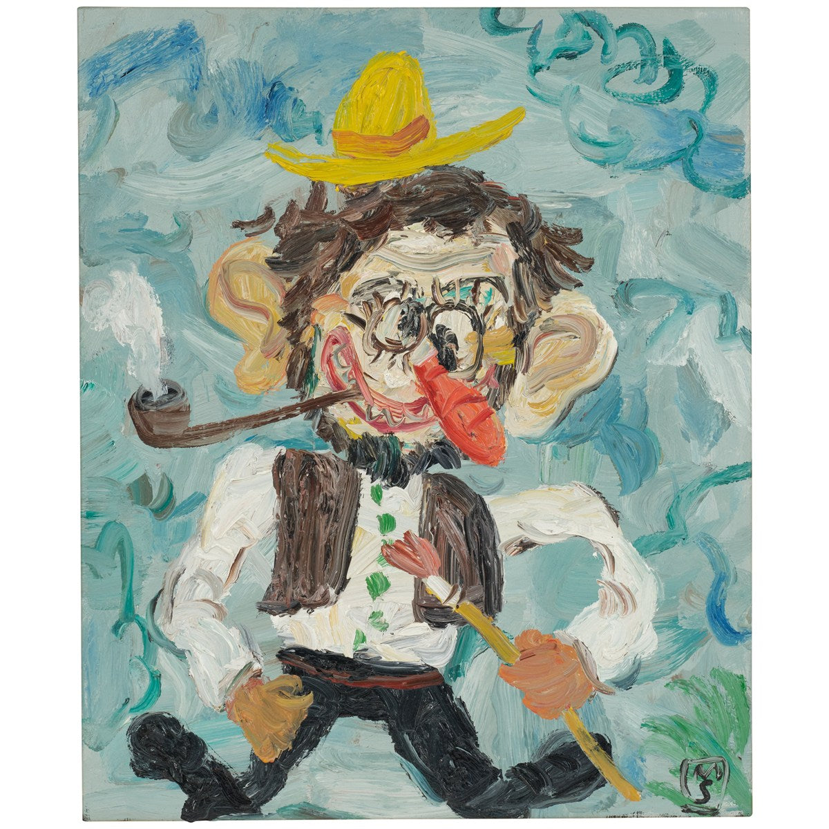 Matías Sánchez, Pintor en Provenza, 2020