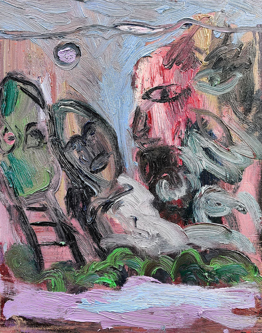 Adelė Liepa Kaunaitė | Surprise, 2023 | Canvas, oil, 50x40
