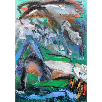 Adelė Liepa Kaunaitė | Avataras, 2022 | Drobė, aliejus, 70x50