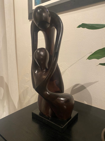 Xavier Alvarez (France, 1949) | Couple | Bronze, 55x25x25