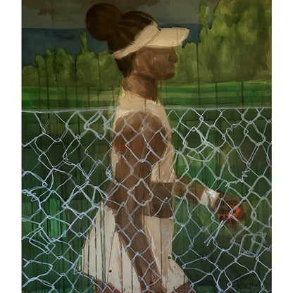 ALPHA ODH (Kenya) | Circus rewards, 2025 | Acrylic on vinyl, 68x57