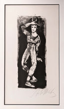 Load image into Gallery viewer, Arbit Blatas&lt;br&gt;Mimas Marselis Marso, 1960&lt;br&gt;Litografija, 32x13 (63x43)