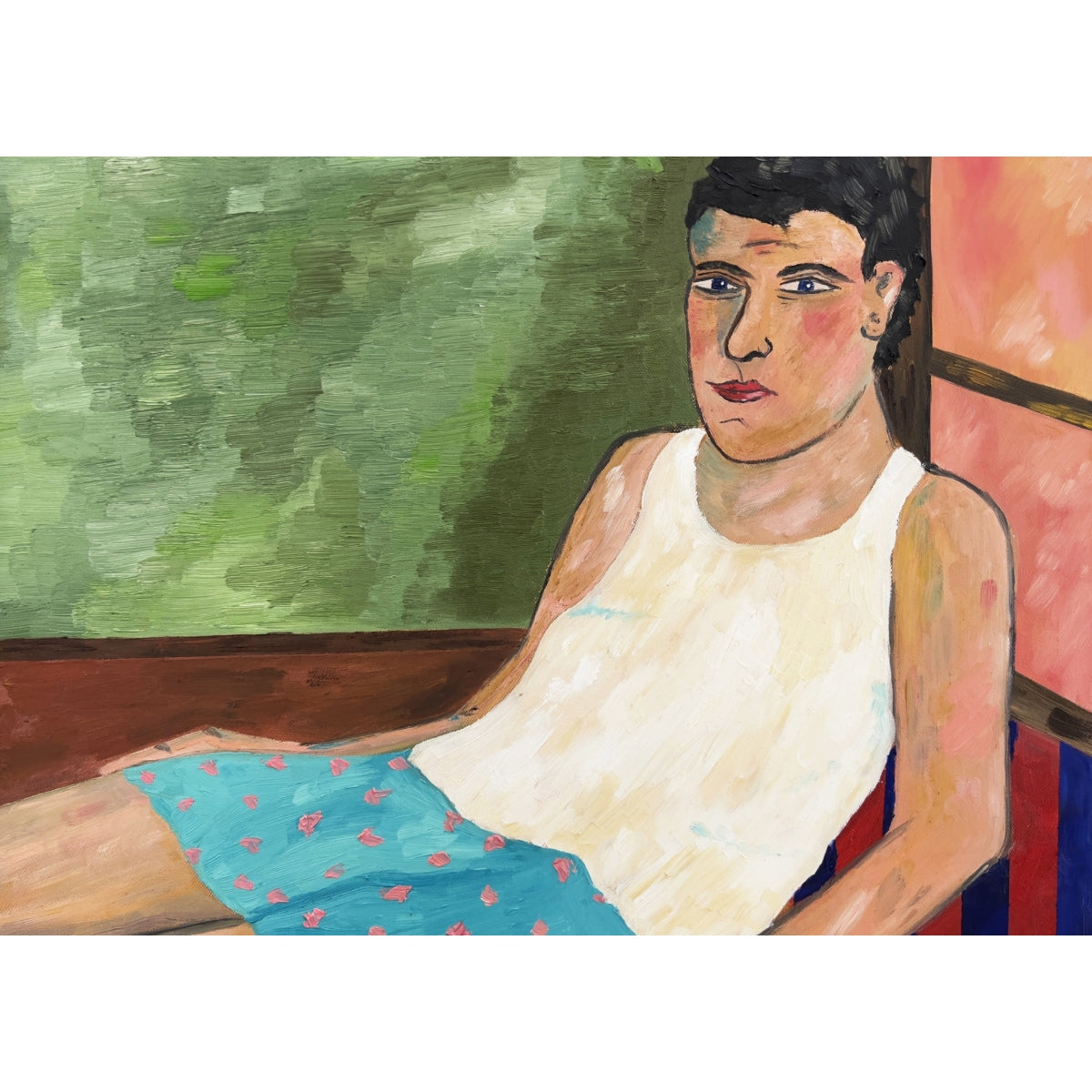 Theo Bardsley | Heatwave II (liet. Karščio banga II), 2026 | Drobė, aliejus, 40x50