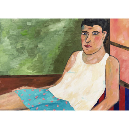 Theo Bardsley | Heatwave II (liet. Karščio banga II), 2026 | Drobė, aliejus, 40x50