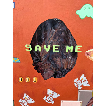 Celeste Rapone (USA) | Save Me, 2009 | Acrylic on canvas, 101x76