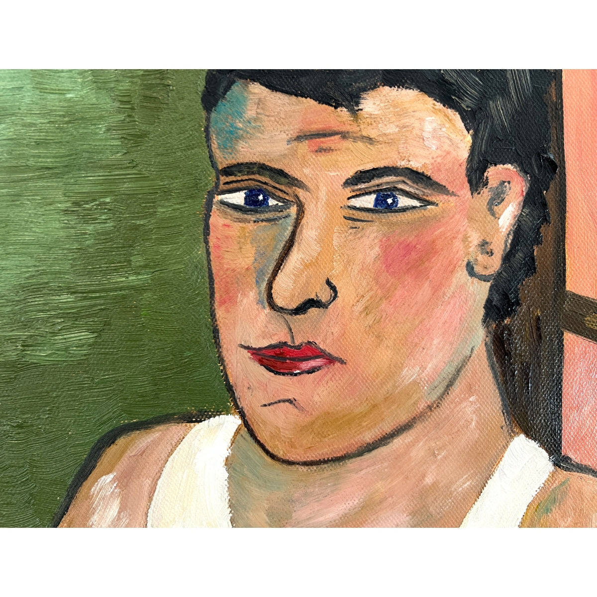 Theo Bardsley | Heatwave II (liet. Karščio banga II), 2026 | Drobė, aliejus, 40x50