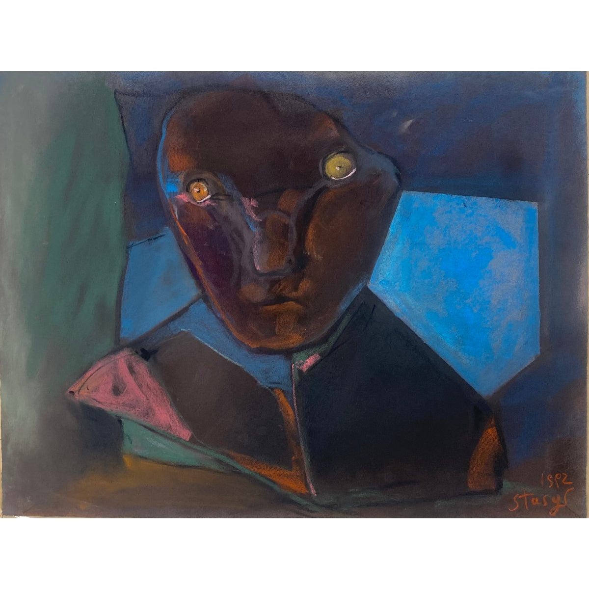 Stasys Eidrigevičius – The Night Watchman, 1992