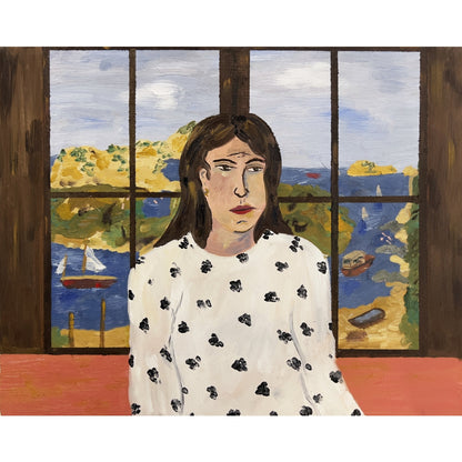 Theo Bardsley | The Fishgutters Take Home (liet. Virš prieplaukos), 2026 | Drobė, aliejus, 40x50