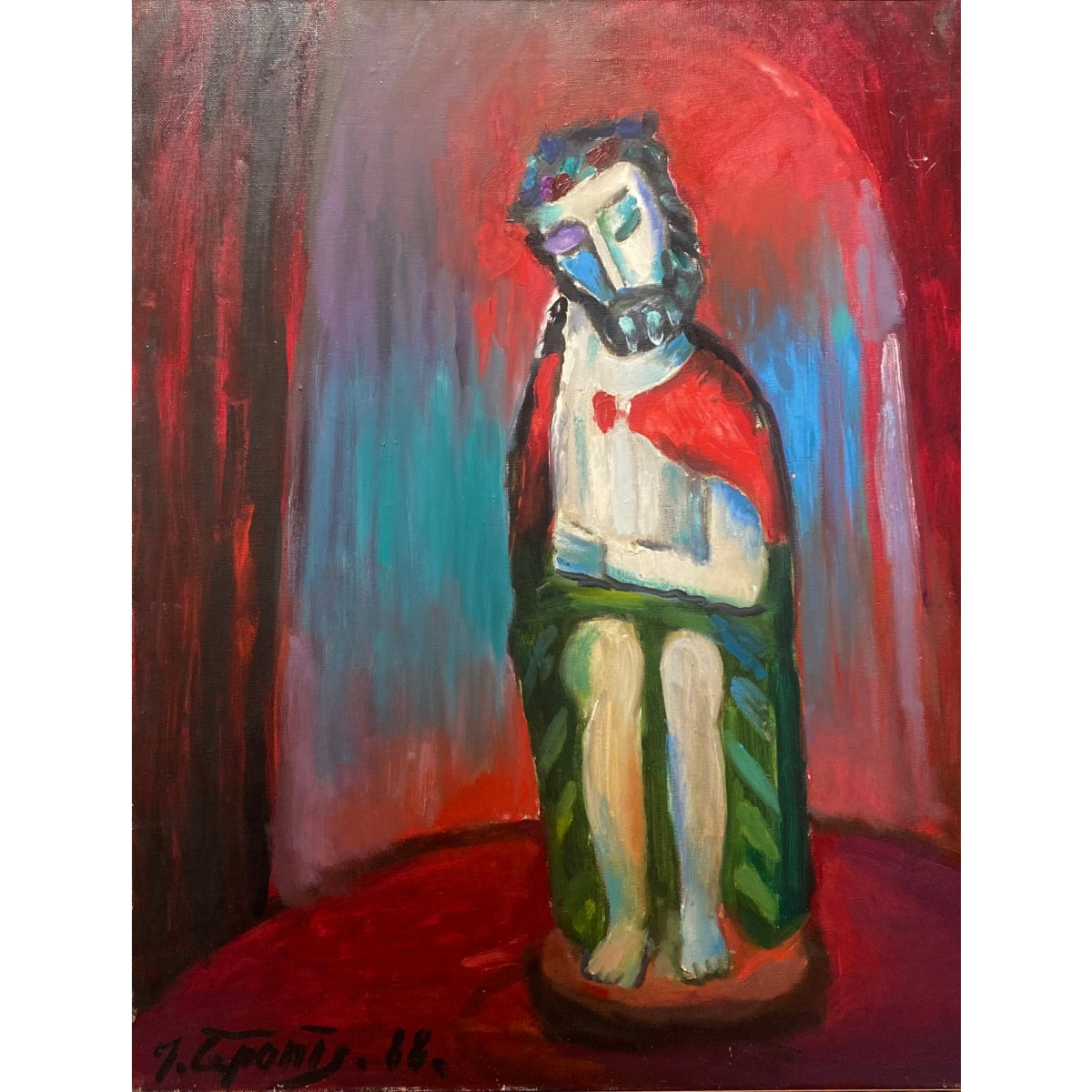 Jonas Čeponis – Pensive Christ, 1988