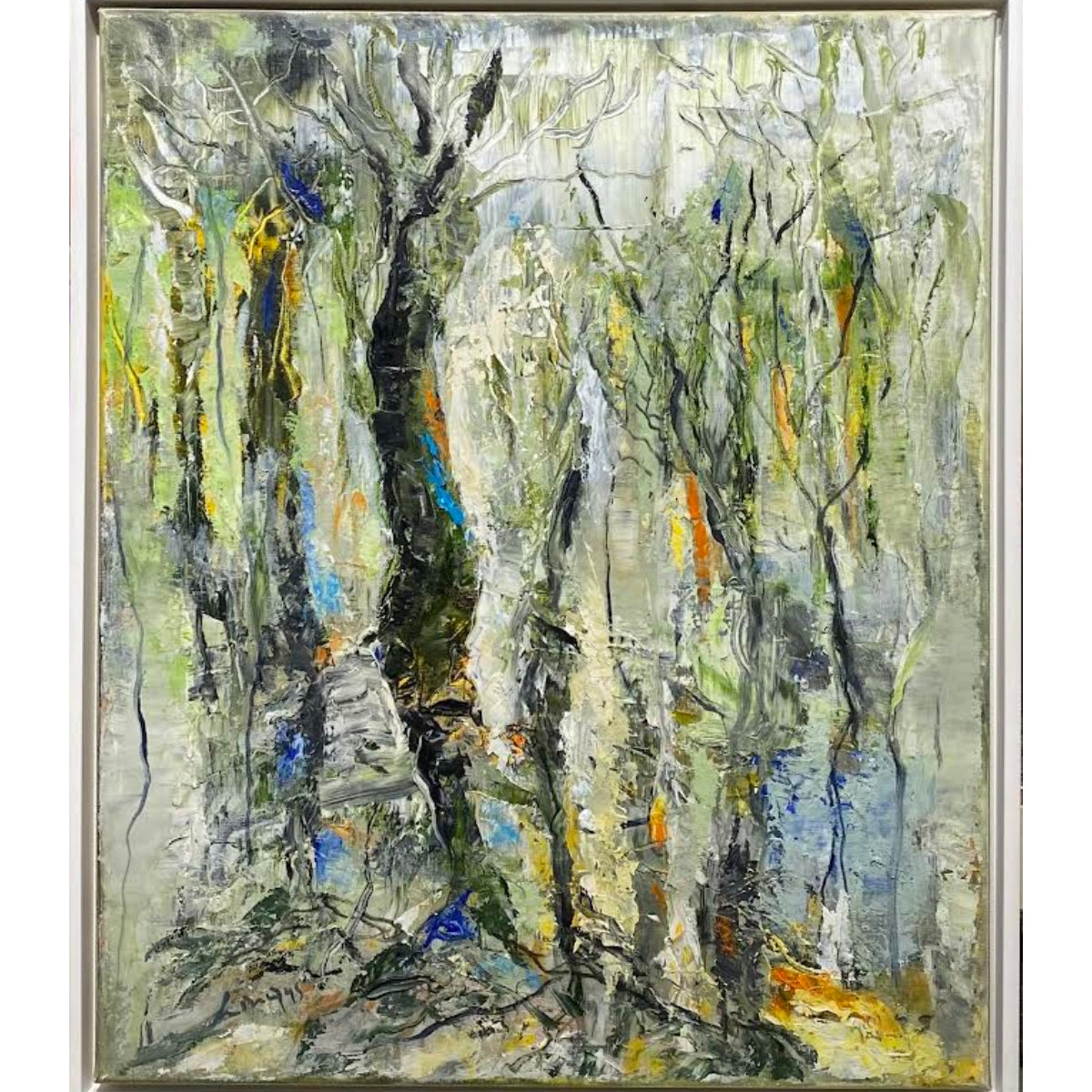 Vytenis Lingys | Šaknys, 2020 | Drobė, aliejus, 65x54 (69x58)